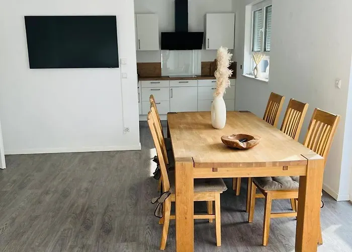 Casa de Férias Einzigartiger Neubau-bungalow - Luxus-kueche, Grosse Terrasse Mit Garten - Perfekt Fuer Familie Und Gruppen Ilsede